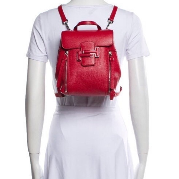 TOD’s Double T Leather Backback Shoulder Bag main image 5
